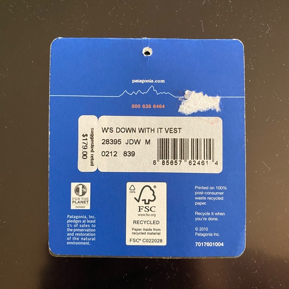 Brown Patagonia Puffer Vest - Picture 6 of 6